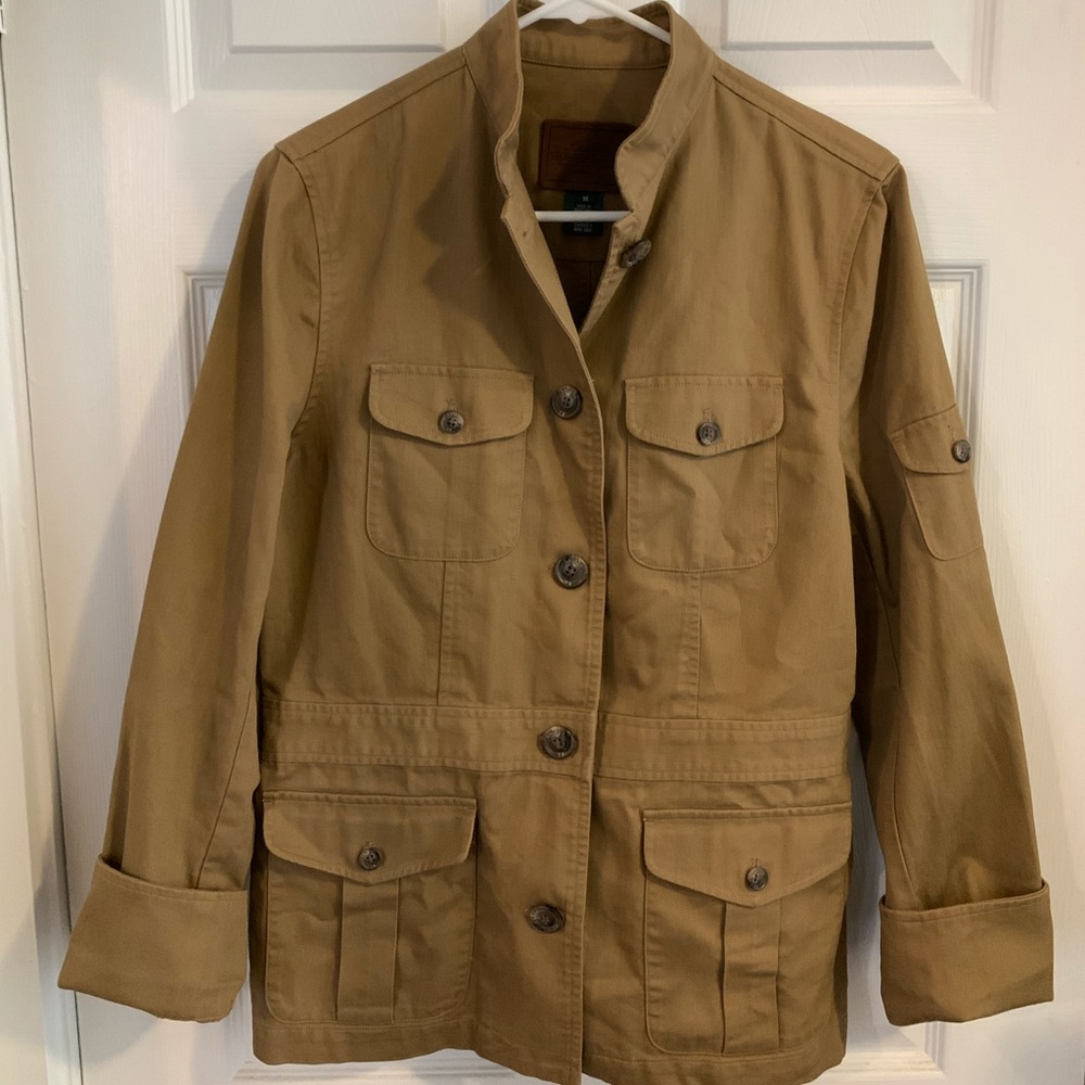 Lauren by Ralph Lauren tan jacket